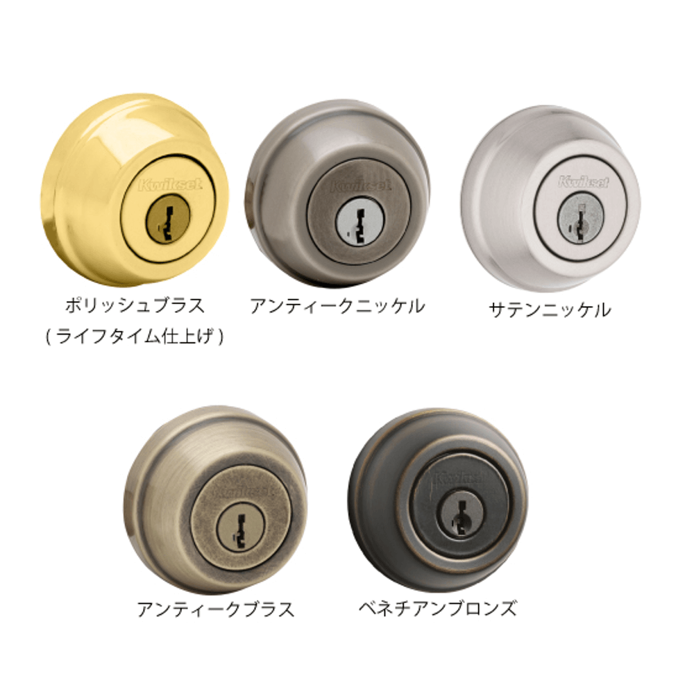 Kwikset Juno Hall Closet Knob in Polished Brass by Kwikset並行輸入 - 5